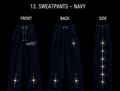 Sweatpants — Navy