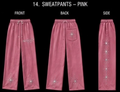 Sweatpants — Pink